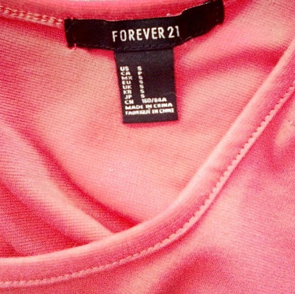 Forever 21 Short Sleeve Crop Top - Picture 3 of 5